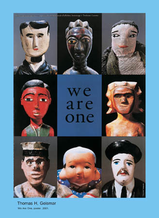 Thomas H, Geismar- We Are One, poster, 2001
